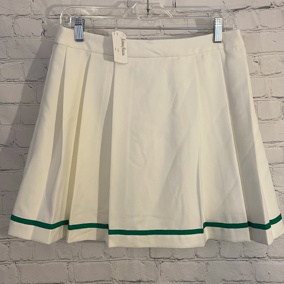 NWT English Factory White Pleated tennis Skirt - Picture 2 of 4
